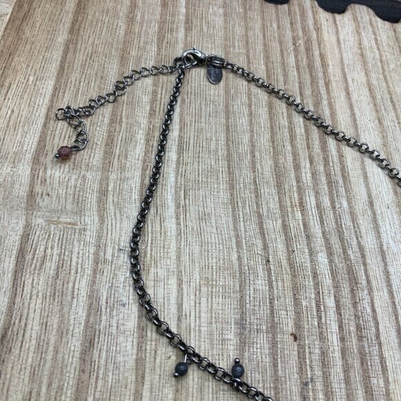 Lia Sophia Multi Colored Beaded Dangling Necklace - Picture 6 of 8